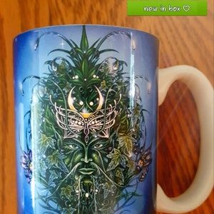 One Left Coffee Mugs Green Man Wicca